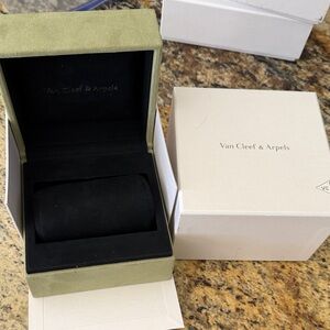 Van Cleef & Arpels Green and Black Jewelry Case